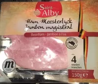 Zuckermenge drin Jambon magistral à l'os