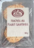 Sokerin määrä sisällä Hachés au Poulet Gratinés