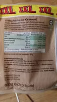 Zucker und Nährstoffe drin Pita bakkerij