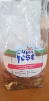 चीनी की मात्रा Alpen fest