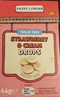 Strawberry and cream drops