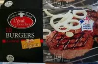 चीनी की मात्रा Steak Haché à l'oignon