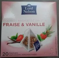 含糖量 Rooibos aromatisé  saveur fraise vanille