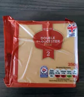 Amount of sugar in Double gloucester cheese