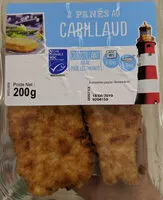 入っている砂糖の量 2 panes au cabillaud