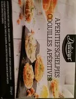 Quantité de sucre dans Coquilles apéritives