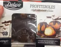 入っている砂糖の量 Profiteroles