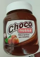 Sucre et nutriments contenus dans Nussachoco nussa