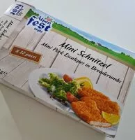 चीनी की मात्रा Minischnitzel