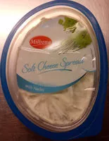 Zuckermenge drin Milbona Soft Cheese Spread with Herbs