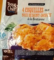 Quantité de sucre dans 4 Coquilles aux noix de saint Jacques à la bretonnes