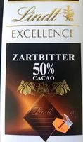 Sugar and nutrients in Lindt excellemce