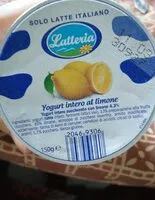 Amount of sugar in Yogurt intero al limone