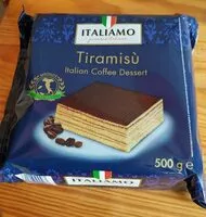 Sokerin määrä sisällä Tiramisú