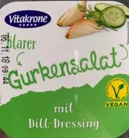 Zuckermenge drin Gurkensalat Mit Dill Dressing (vitakrone)