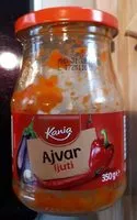 Zuckermenge drin Ajvar ljuti