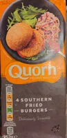 Suhkru kogus sees Southern Fried Burgers