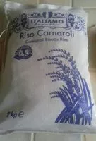 Suhkru kogus sees Riz Carnaroli