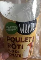 Jumlah gula yang masuk Wrap poulet rôti sauce Caesar