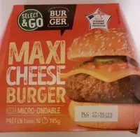 Zuckermenge drin Maxi Cheese Burger
