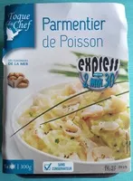 Cantidad de azúcar en Parmentier de Poisson