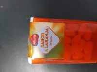 Amount of sugar in drageias sabor laranja