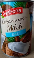 Zuckermenge drin Kokosmilch