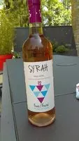 Sucre et nutriments contenus dans Vin rose syrah