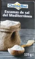 Количество сахара в Escamas de sal del Mediterráneo