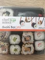 Cantidad de azúcar en Sushi Box, Joto Style