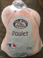 Sokerin määrä sisällä Poulet