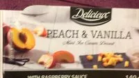 Quantité de sucre dans Peach & vanilla