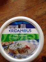 Sucre et nutriments contenus dans Ridanous