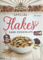 Cereal flakes with chocolate