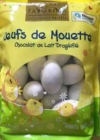 Suhkru kogus sees Oeufs de mouettes