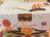 含糖量 Les Orangettes - Ecorces d'oranges confites enrobées de chocolat noir