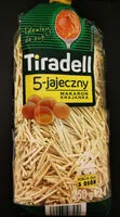Zuckermenge drin Makaron 5-jajeczny, krajanka