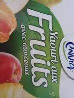Cantidad de azúcar en Yaourt aux fruits avec morceaux