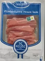 İçindeki şeker miktarı Flinterdunne rauwe ham