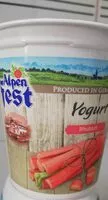 Jumlah gula yang masuk Yogurt al rabarbaro