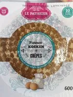 入っている砂糖の量 Crêpes - Pannen Koeken
