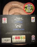 入っている砂糖の量 12 outdoor bred chipolata