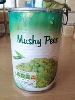 Cantidad de azúcar en Mushy peas