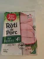 Jumlah gula yang masuk Rôti de porc aux herbes