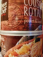 入っている砂糖の量 Couscous royal poulet et boeuf