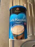 Sokerin määrä sisällä Latte Macchiato