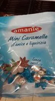 Amount of sugar in Mini caramelle