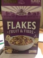 Cantidad de azúcar en Flakes fruit & fibre