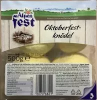 चीनी की मात्रा Oktoberfestknödel (quenelles de la fête de la bière)