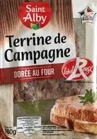 Cantidad de azúcar en Terrine de campagne Label Rouge